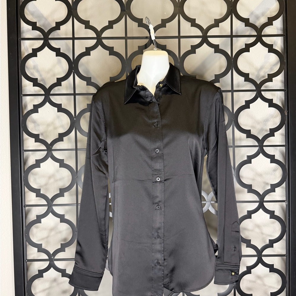 Elegant Black Women's Top